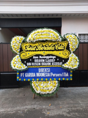 Papan Bunga Duka di Taratara