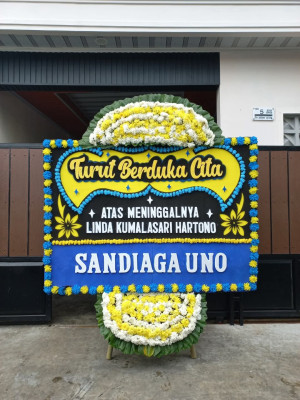 Papan Bunga Duka di Taratara